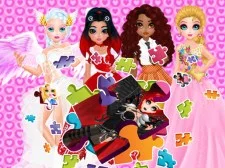 Puzzles Princesses and Angels New Look